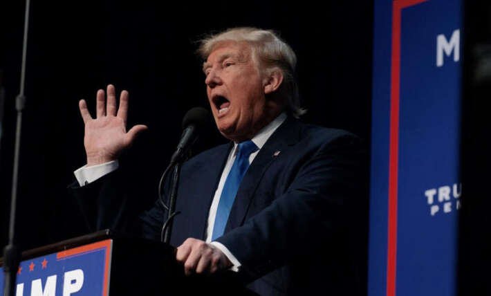 Trump handlers cut event when he gets asked an extremely awkward AI question