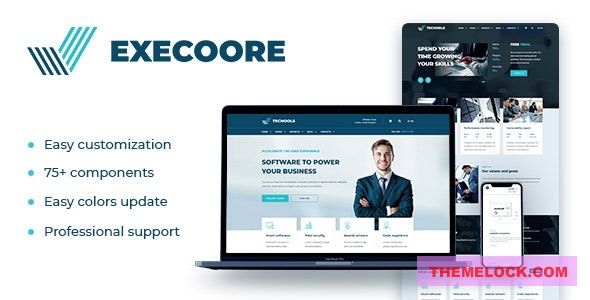 Execoore v1.4.8 – Technology And Fintech Theme