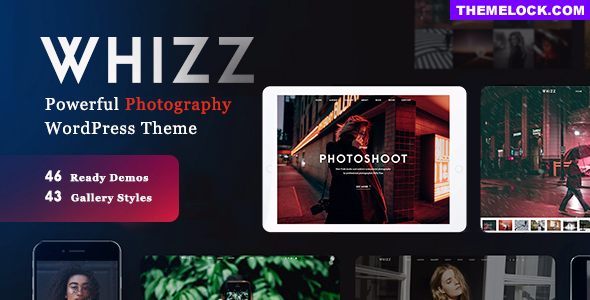 Whizz v2.4.9 – Photography WordPress for Photography