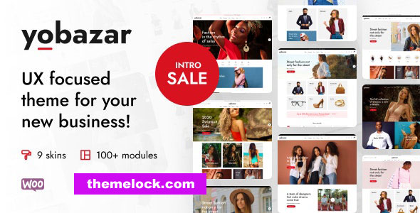 Yobazar v1.7.0 – Elementor WooCommerce WordPress Theme