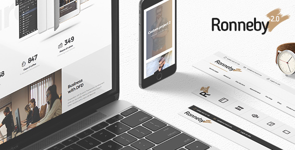 Ronneby v3.5.73 – High-Performance WordPress Theme