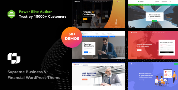 Businext v2.5.0 – Supreme Businesses and Financial Theme
