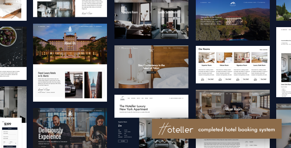 Hoteller v6.9 – Hotel Booking WordPress