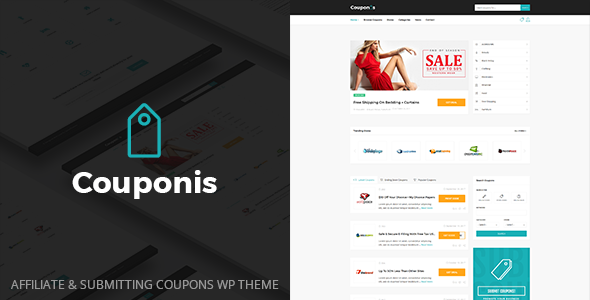 Couponis v3.2.4 – Affiliate & Submitting Coupons WordPress Theme