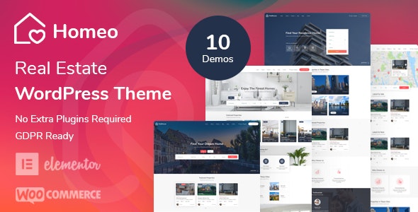 Homeo v1.2.62 – Real Estate WordPress Theme