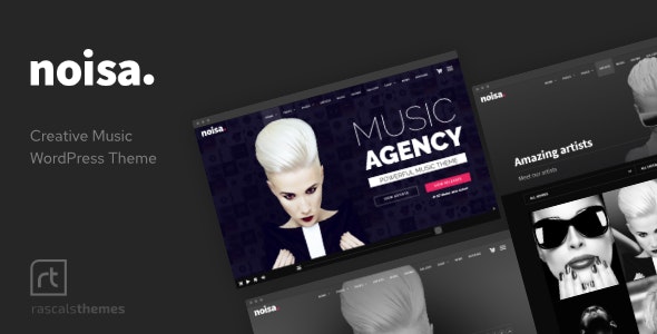 Noisa v2.6.3 – Music Producers, Bands & Events Theme for WordPress