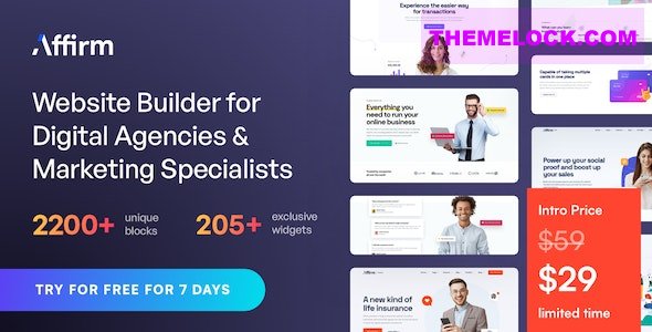 Affirm v4.4.2 – Marketing & Digital Agency WordPress Theme