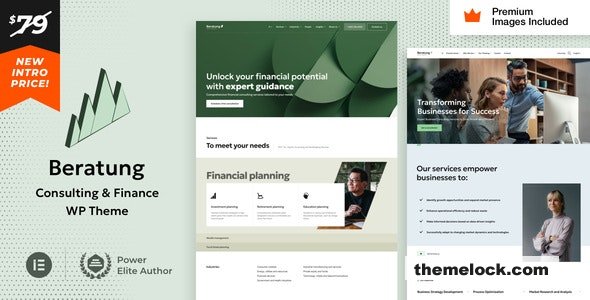 Beratung v35 – Consuting & Finance WordPress