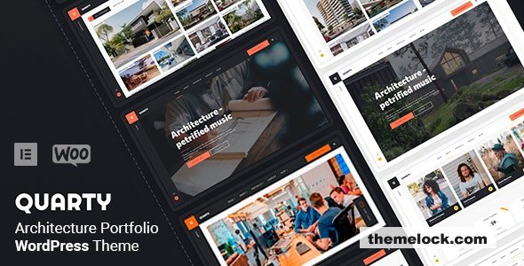Quarty v1.6.0 – Architecture & Interior Design WordPress Theme