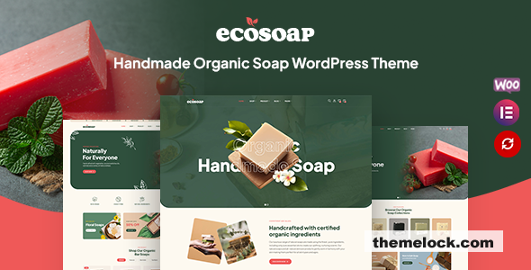 Ecosoap v1.1.7 – Handmade Organic Soap WordPress Theme