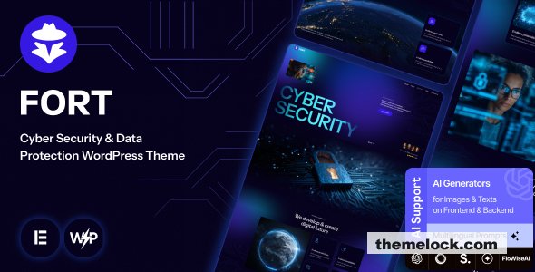 Fort v1.10.0 – Cyber Security & Data Protection WordPress Theme