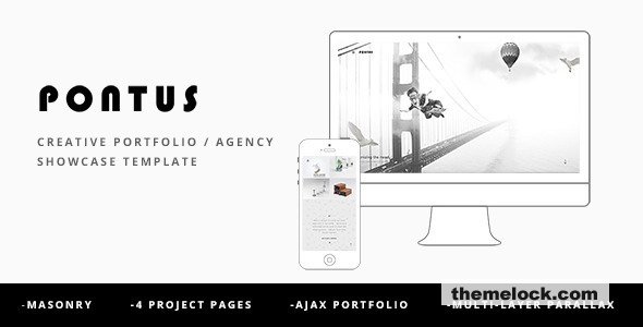 Pontus – Creative Portfolio / Agency WordPress Theme