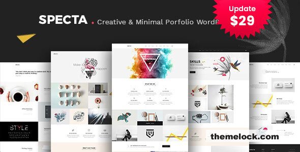 Specta v2.7 – Multipurpose Portfolio WordPress Theme