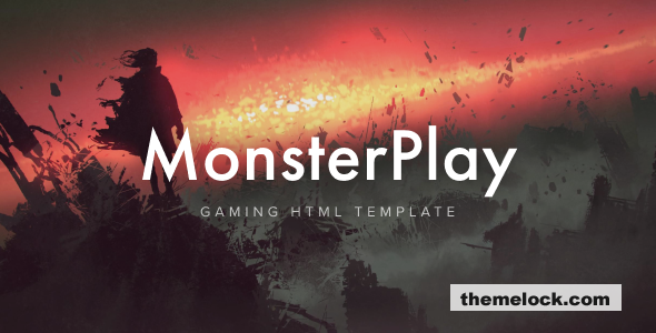 MonsterPlay – eSports and Gaming HTML Template
