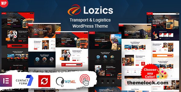 Lozics v6.0 – Transport Logistics WordPress