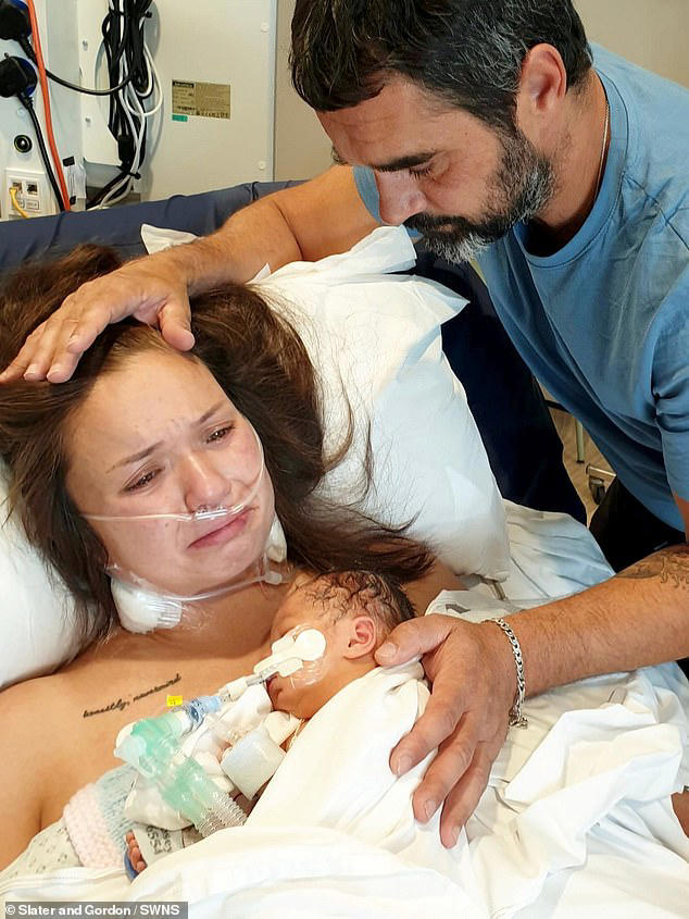 Baby died after doctors mistook mother’s internal bleeding for ‘trapped wind’, inquest told