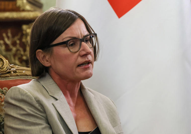 Red Cross chief says she tried to arrange Gaza hostage visits through talks with Hamas's Haniyeh aa2dxnuw