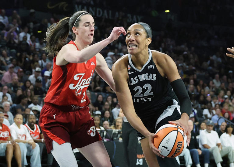 Enough of this circus - fans react as A'ja Wilson's Aces eliminate Caitlin Clark's Fever 94-83 2 AA2dpeqg