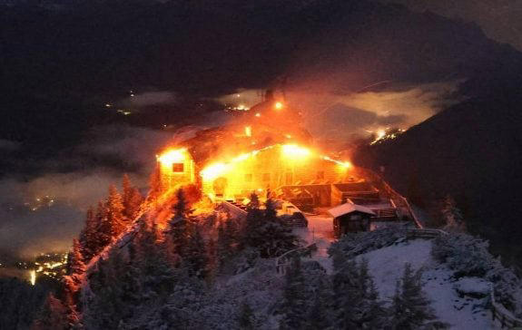 Hitler’s Eagle’s Nest retreat destroyed in fire
