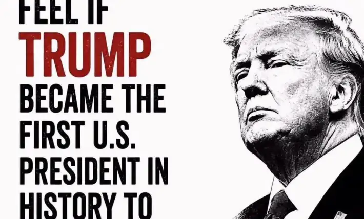 How would you feel if trump became the first U.S president in history to go to prison?