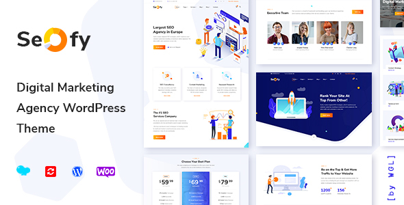 Seofy v1.6.21 – Digital Marketing Agency WordPress Theme